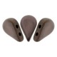 Les perles par Puca® Amos Perlen Dark bronze mat 23980-84415